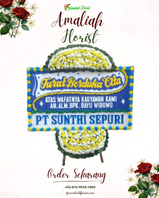 Papan Bunga Duka di Talang Empat