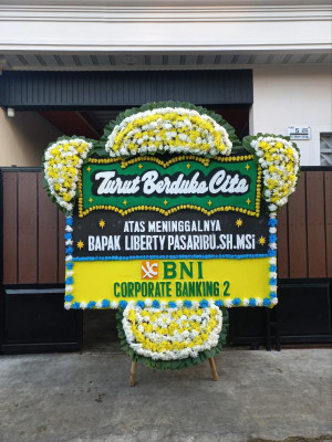 Papan Bunga Duka di Talang Empat