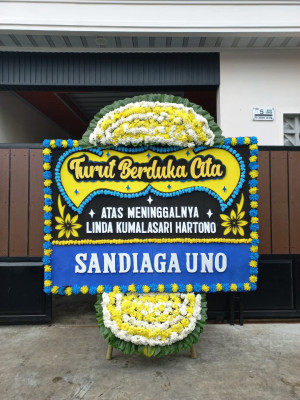 Papan Bunga Duka di Talang Empat